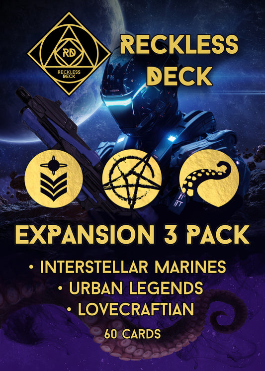 Interstellar Marines, Urban Legends, & Lovecraftian 3-Pack