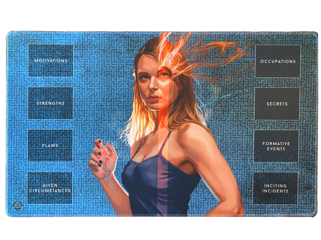 Psyche 8-Category Cover Art Deluxe Playmat