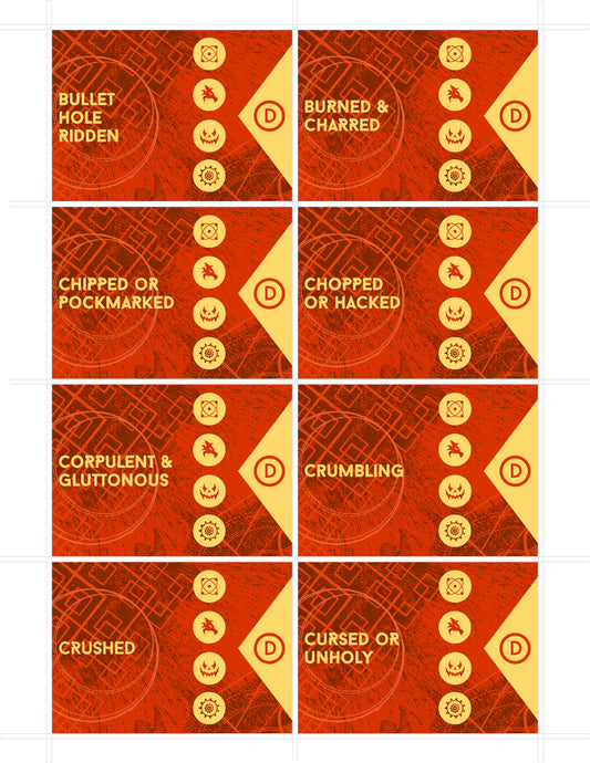 Descriptor Deck Print & Play
